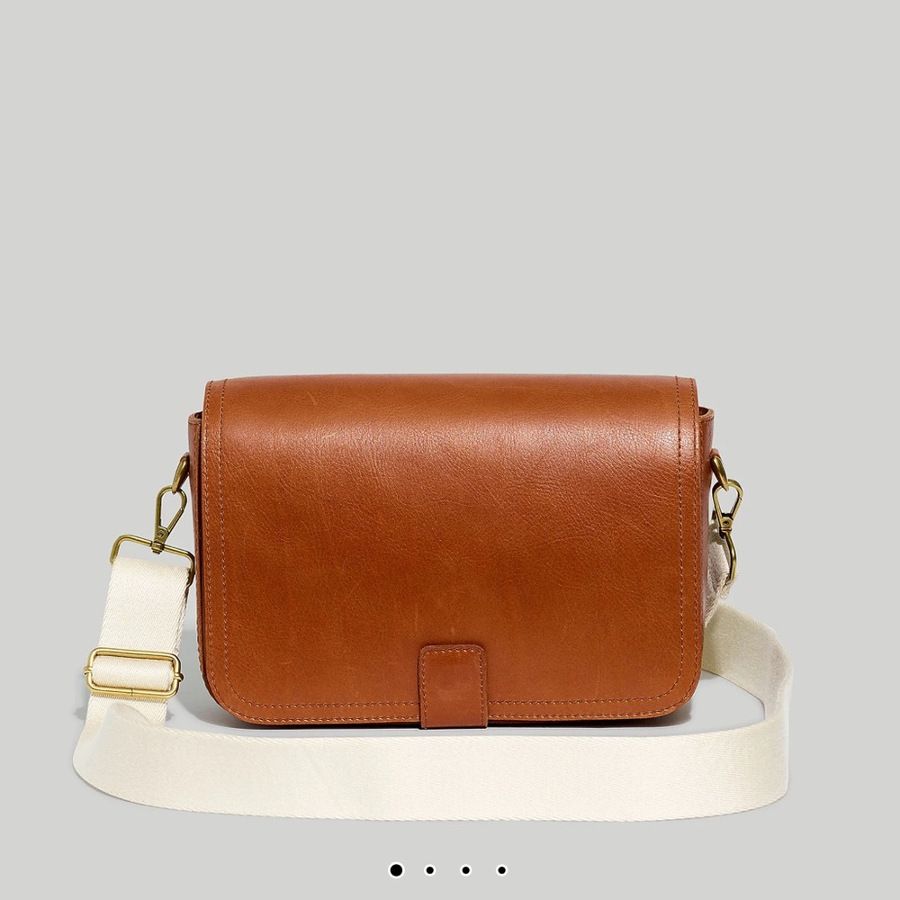 The Transit Leather Flap Shoulder Bag